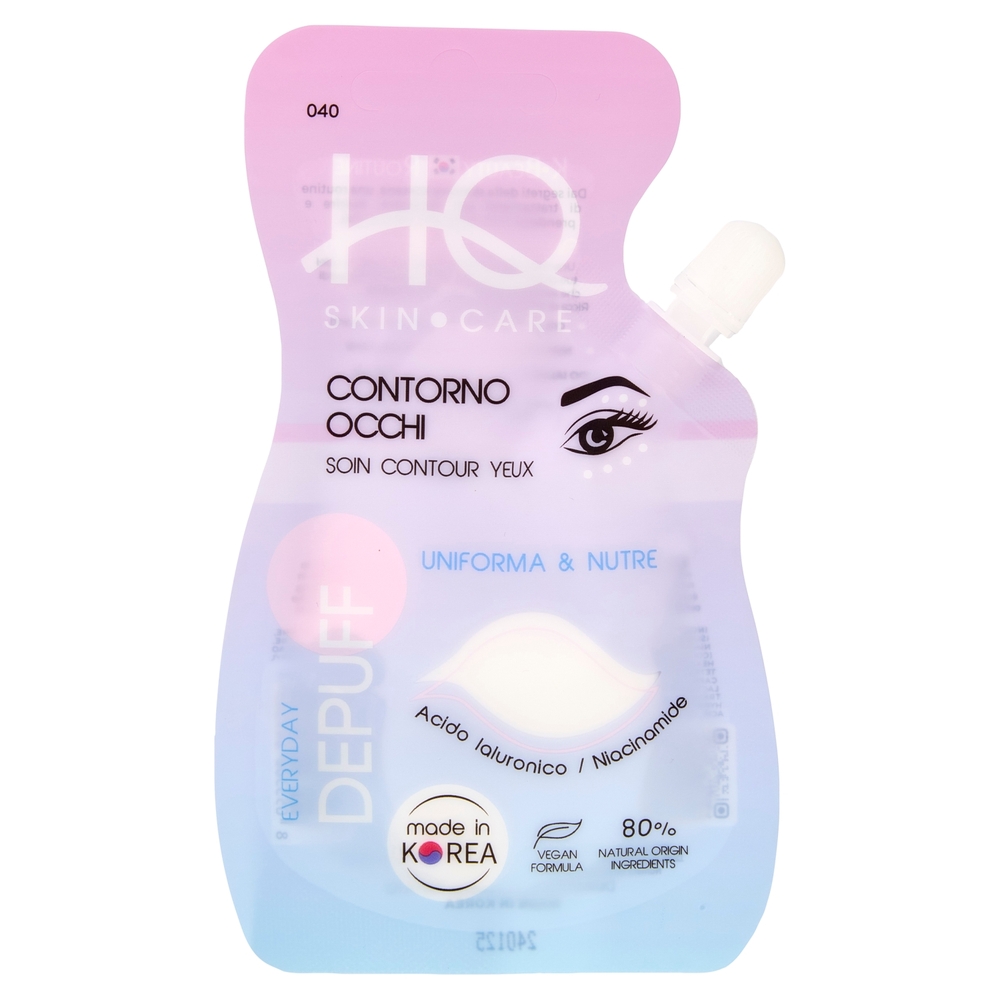 HQ Skin Care Contorno Occhi Everyday Depuff Acido Ialuronico / Niacinamide 15 ml